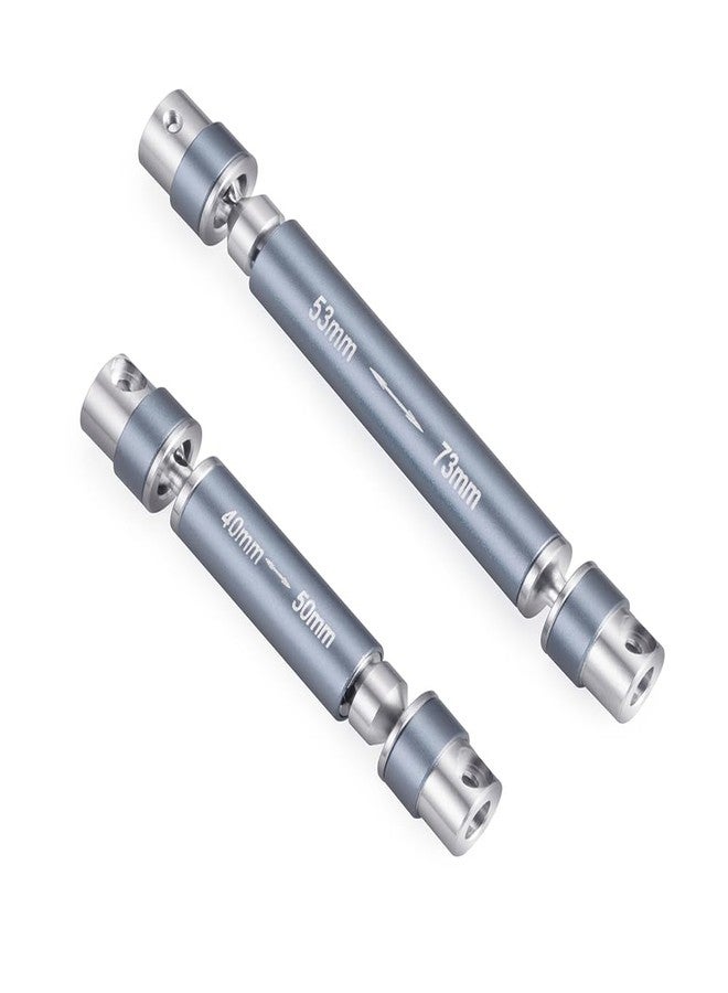 RCLIONS عمود إدارة مركزي فولاذي من RCLIONS، بطول 40+53 مم، مناسب لسيارات التحكم عن بعد من طراز AXIAL SCX24 AXI00001 C10 AXI00002 JLU AXI00006 Bronco RC Crawler، قطع غيار مُحسّنة - Image 3